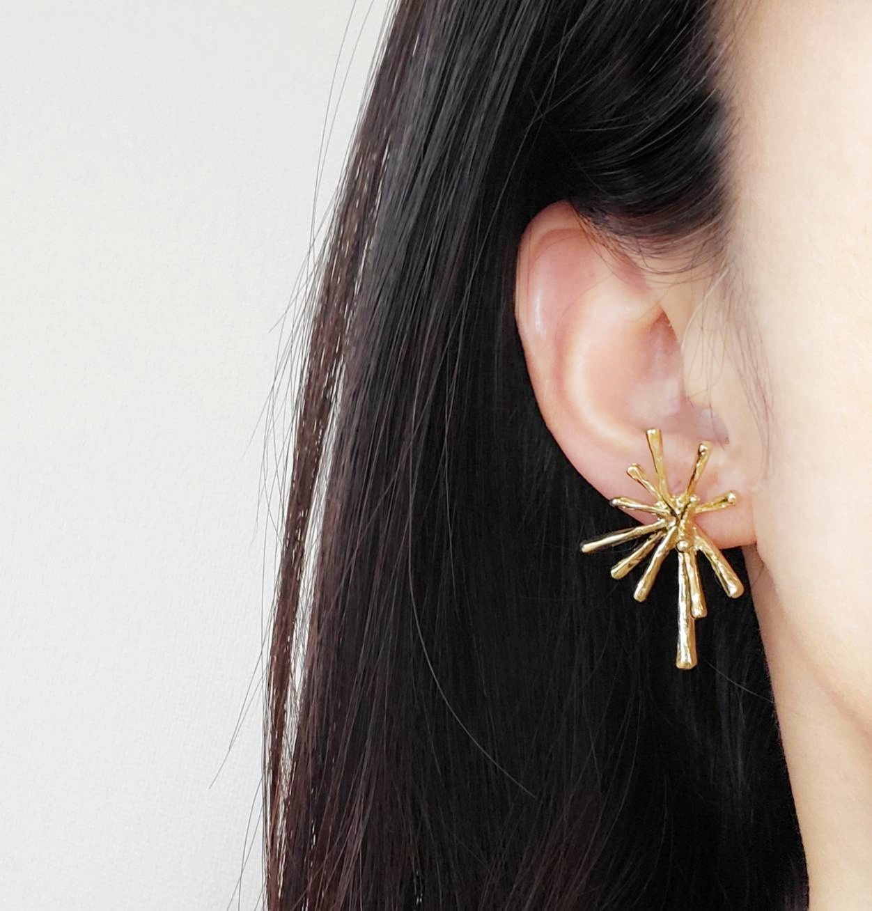 スティックピアス ゴールド(片耳用) accessories 最終価格 mau