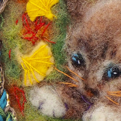 【SOLD OUT】ネコ プレミアムトートバッグ　Tammy's　タミーズ：「キナコと小さな秋」 2枚目の画像