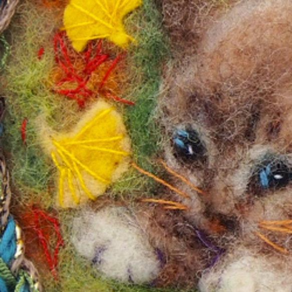 【SOLD OUT】ネコ プレミアムトートバッグ　Tammy's　タミーズ：「キナコと小さな秋」 2枚目の画像