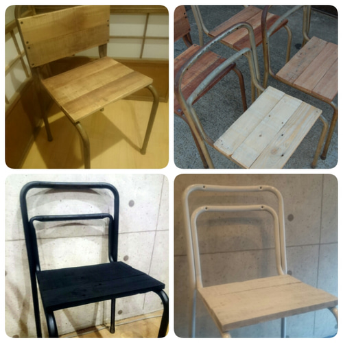 【本日限定価格】【送料込み】学校の椅子一脚リメイク済み 本日限定価格】【送料込み】学校の椅子一脚リメイク済み 楽天市場