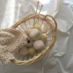 organic cotton bonnet 4枚目の画像