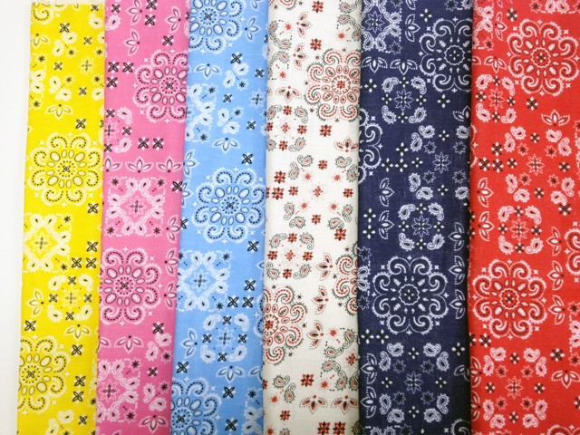 ダブルガーゼ ハンドメイド クレヨン柄