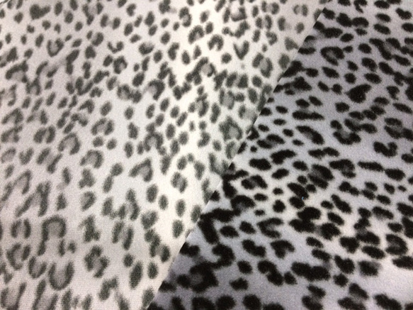 【118×50】ボアアニマルプリント（豹柄） 3枚目の画像