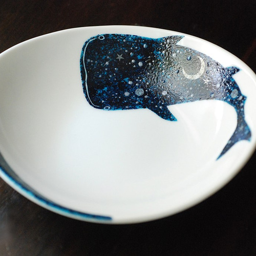 Robin Spear　星と月の模様の楕円形皿 Robin Spear 星と月の模様の楕円形皿 Robin Spear 星と月の模様の楕円