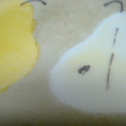 洋なしの豆皿（イエローグレー、アボカドグリーン 6枚目の画像
