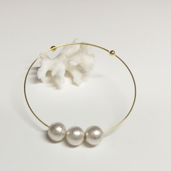 cotton pearl bangle 1枚目の画像