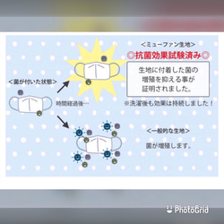 機能アップ☆冬用立体マスク　薔薇柄刺繍レース　ブラック色　選べる3種類の抗菌ガーゼ 8枚目の画像