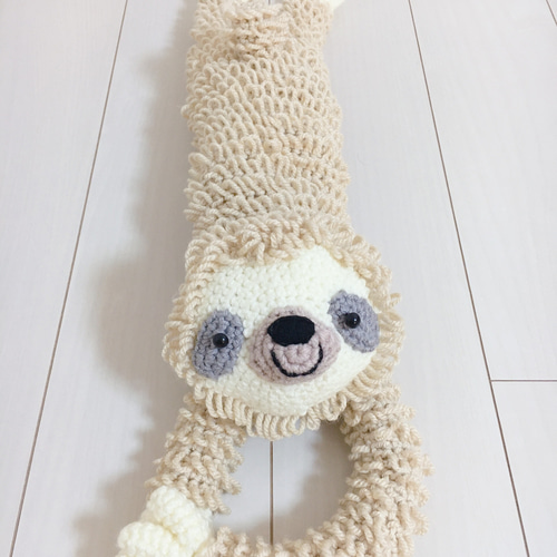 なまけもの編みぐるみ あみぐるみ kana 通販 11261240｜Creema