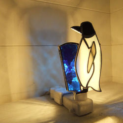 おやすみランプ（penguin blue　6面ver.）【Creema限定】 3枚目の画像