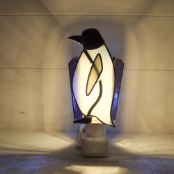 おやすみランプ（penguin blue　6面ver.）【Creema限定】 1枚目の画像