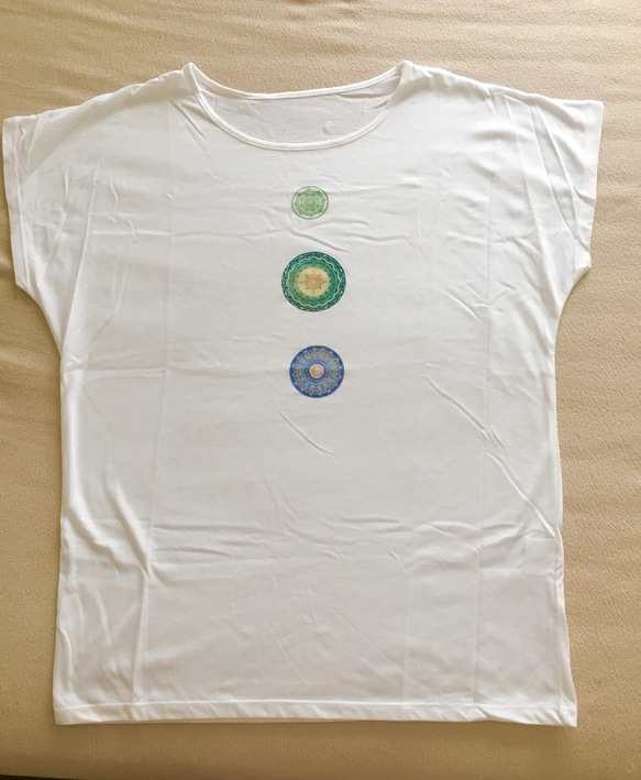 世界にひとつだけ☆曼荼羅ドルマンTシャツ 1枚目の画像