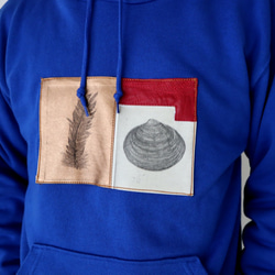Art Sweatshirts-アートトレーナーー青 2枚目の画像