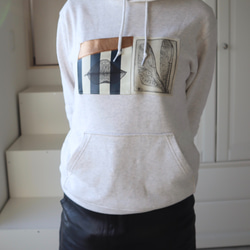 Art Sweatshirts-アートスウェットシャツーオートミール（女性） 4枚目の画像