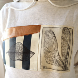 Art Sweatshirts-アートスウェットシャツーオートミール（女性） 7枚目の画像