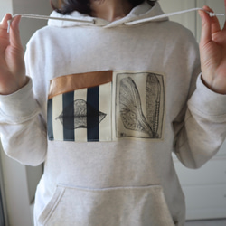 Art Sweatshirts-アートスウェットシャツーオートミール（女性） 9枚目の画像