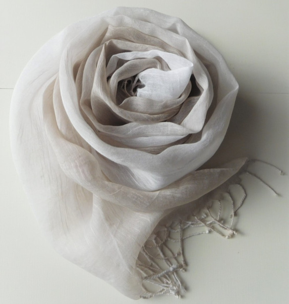 「イカスミ染め」つやさらコットンシルクストール 人気・おすすめ｜使いやすい・旅行におすすめ 品質保証 全国発送 在庫限り