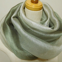 緑（グリーン） ストール のおすすめ人気通販｜Creema(クリーマ
