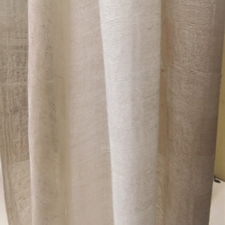 「イカスミ染め」二重紗織お肌触りの良いシルクレーヨン 3枚目の画像