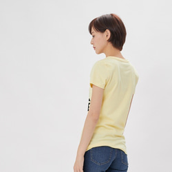 Love Couple  恋人　Cotton T-shirt  Egg Yellow 3枚目の画像