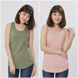 【Creema only 福袋】U Neck Cotton Tank Top (2入) 1枚目の画像