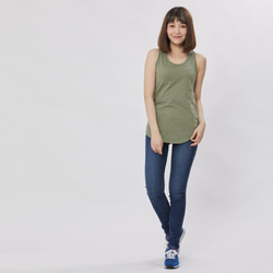 【Creema only 福袋】U Neck Cotton Tank Top (2入) 5枚目の画像