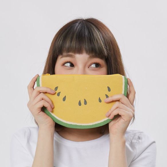 スイカ ポーチ ポーチ so that's me 通販 5858449｜Creema(クリーマ