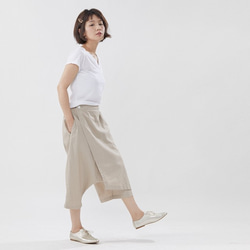 Hayden Low Waist pants / Linen 3枚目の画像