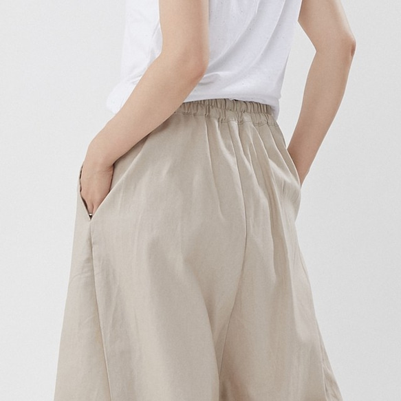 Hayden Low Waist pants / Linen 7枚目の画像