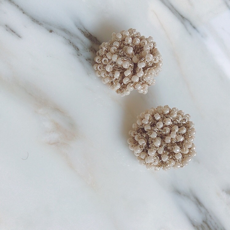 マジックフラワーピアス