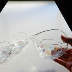 春うらら・金雲母の酒器セット 5枚目の画像