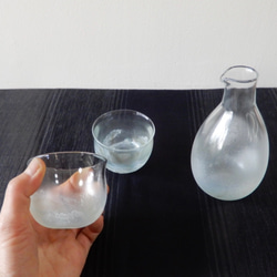 潮騒ぐい呑・徳利　酒器セット 6枚目の画像
