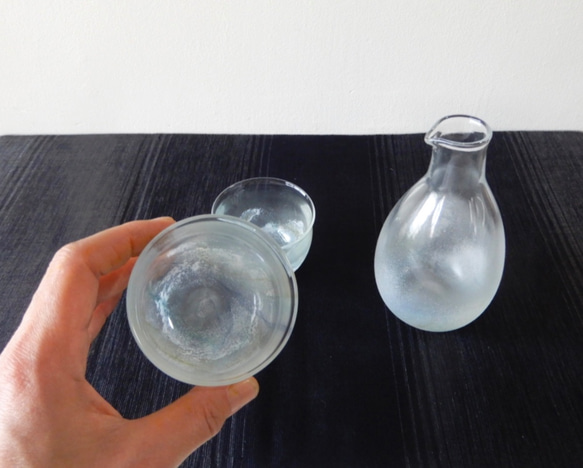 潮騒ぐい呑・徳利　酒器セット 7枚目の画像