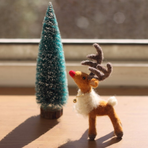 楽天市場】トナカイぬいぐるみ クリスマス かわいい トナカイ