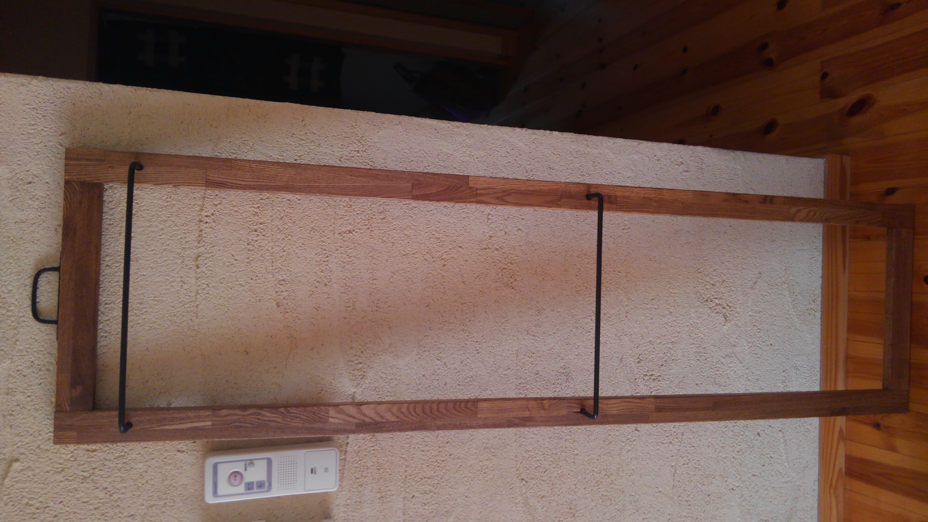 アイアンハンガーラック(アイアンバー150センチ) 11,520円