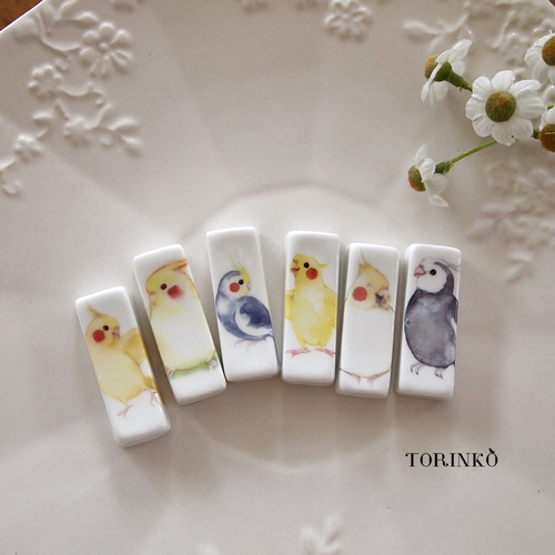 いけママ様❤セキセイインコ 箸置き♡印鑑スタンド いけママ様❤セキセイインコ 箸置き♡印鑑スタンド - メルカリ