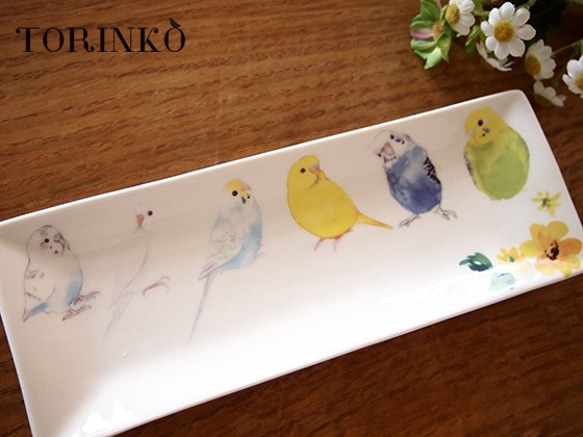 70羽から選べる インコ・鳥のトレー 長皿 TORINKO 通販 3490289