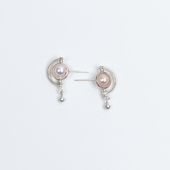 塞壬之眼珍珠耳環 Eyes of Siren pearl earrings 第4張的照片