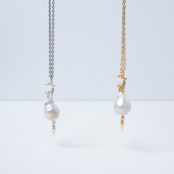神秘公鹿巴洛克珍珠項鍊 Stag baroque pearl necklace 第7張的照片