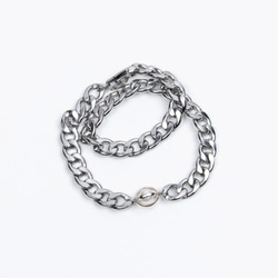波賽頓不鏽鋼珍珠手鍊項鍊 兩用款設計 multifunctionl jewelry 第5張的照片