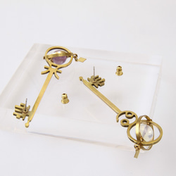 スターキーシングルイヤリングZODIACKEY EARRING 3枚目の画像