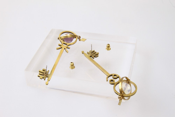 スターキーシングルイヤリングZODIACKEY EARRING 3枚目の画像