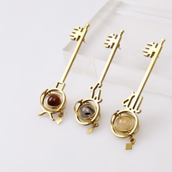 星之鑰單只耳環ZODIAC KEY EARRING 第4張的照片