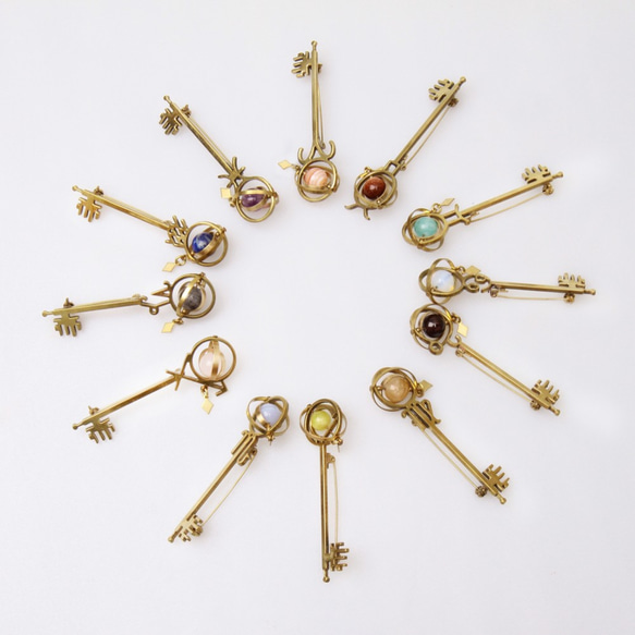 スターキーブローチZODIACBROOCH 1枚目の画像