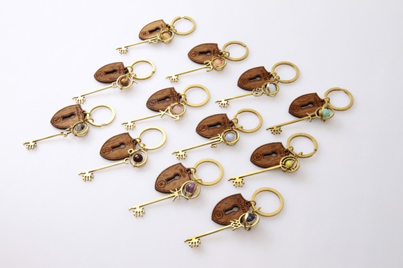 スターキーペンダント、キーホルダーZODIAC KEY CHAIN 4枚目の画像