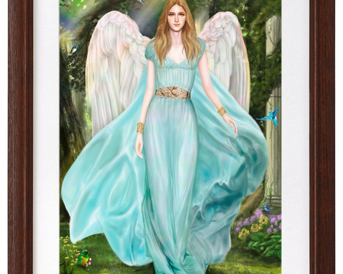 大天使ハニエル イラスト エクタ・マコト 通販 4255262｜Creema(クリーマ)