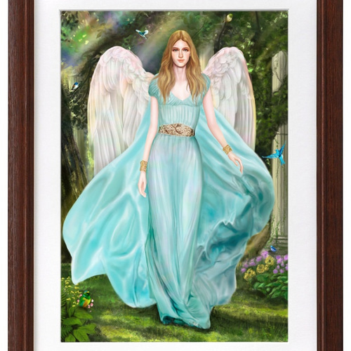 大天使ハニエル イラスト エクタ・マコト 通販 4255262｜Creema(クリーマ)