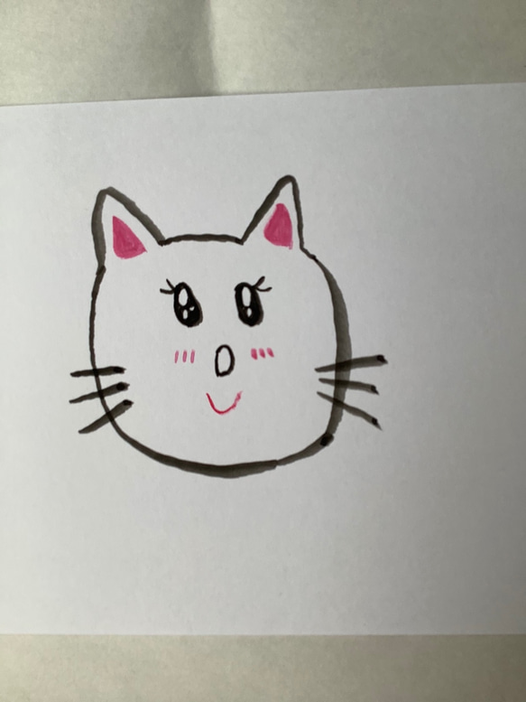 【原画】ねこさんのポストカード 3枚目の画像