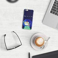 【8折】貴婦貓阿彩-手繪插畫系列立體浮雕iphone手機殼 第4張的照片