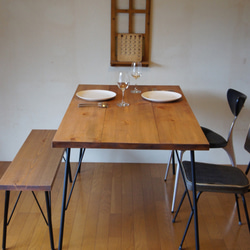 アイアン家具 カウンターデスク テーブル 無骨 男前 インダストリアル