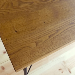 Crenata table 12*70(O)　国産無垢材　天然オイル仕上　ダイニングテーブル 3枚目の画像